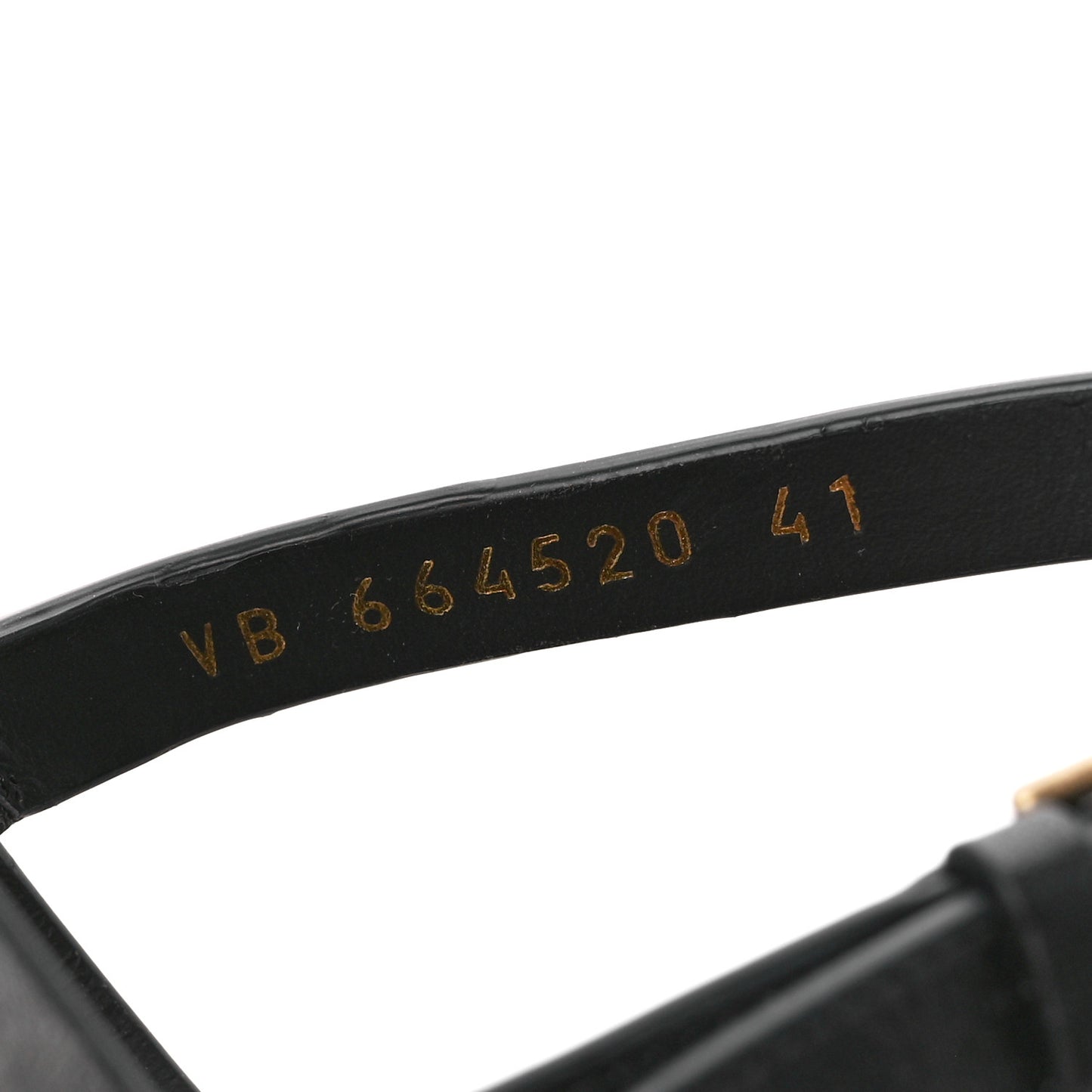 Calfskin Cassandra Monogram Sandals 41 Black