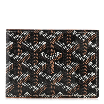 Goyard Goyardine Bi-Fold Victoire PM Wallet Black 1 of 8
