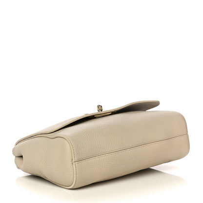 Mulberry Small Classic Grain Calfskin Medium Lily Flap Grey 4 of 11