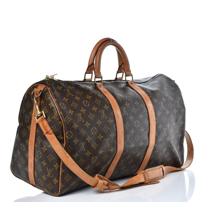 Louis Vuitton Monogram Keepall Bandouliere 50 3 of 14
