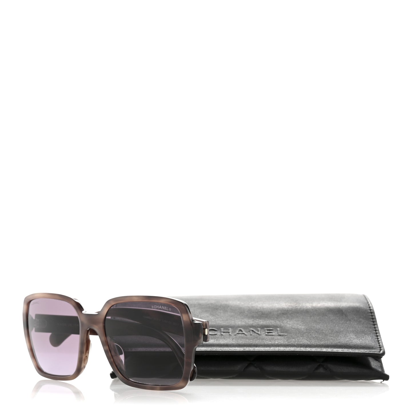 Acetate Square Sunglasses 5408-A Purple
