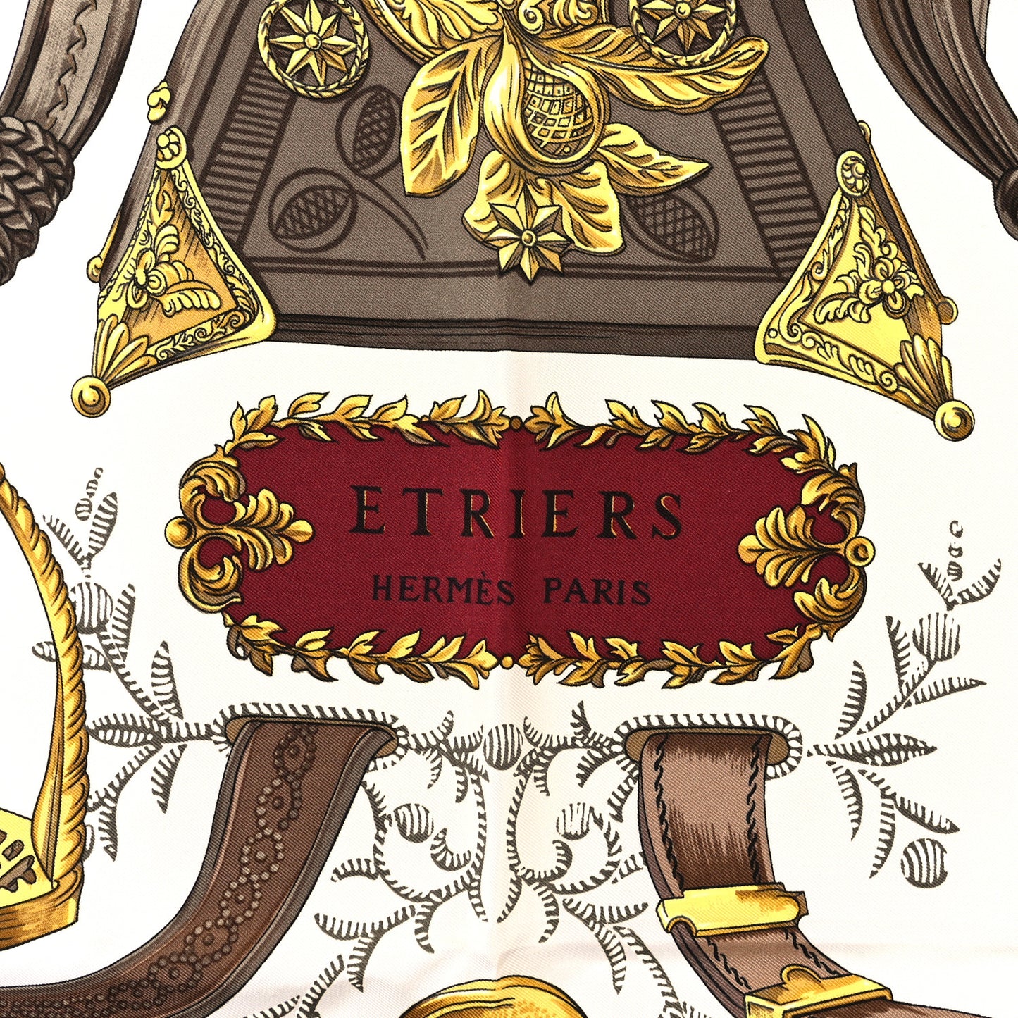 Silk Concours D Etriers Scarf 90