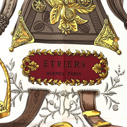 Hermes Silk Concours D Etriers Scarf 90 2 of 4