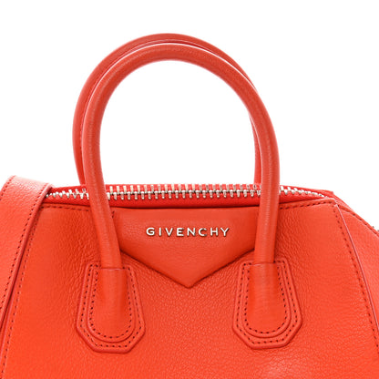Givenchy Sugar Goatskin Mini Antigona Burnt Orange 8 of 13