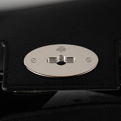 Mulberry Natural Leather Mini Cara Delevigne Convertible Satchel Black 8 of 11