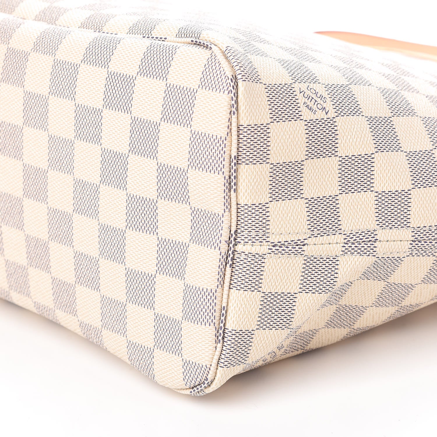 Louis Vuitton Damier Azur Neo Neverfull MM Rose Ballerine 8 of 10