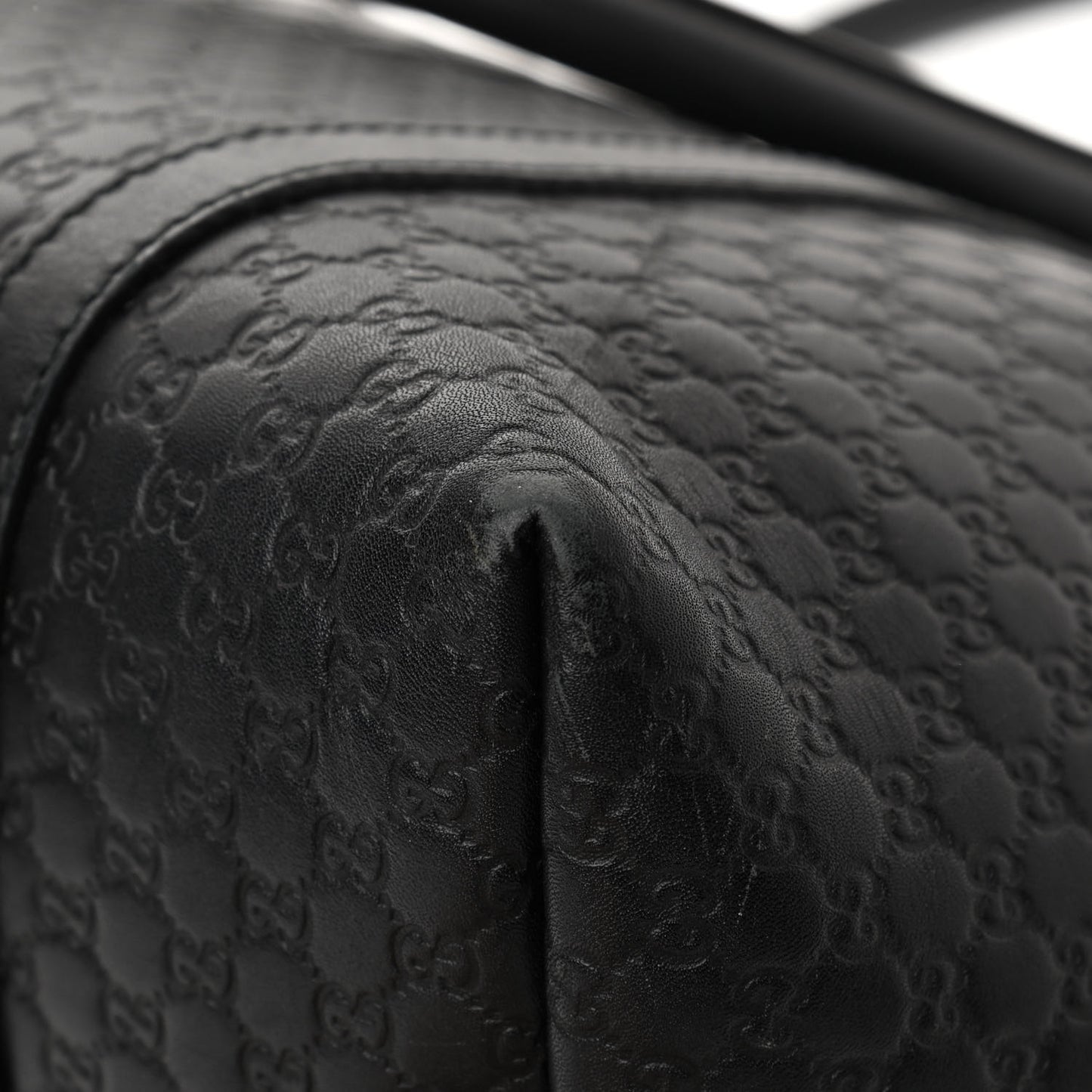 Microguccissima Medium Joy Tote Black