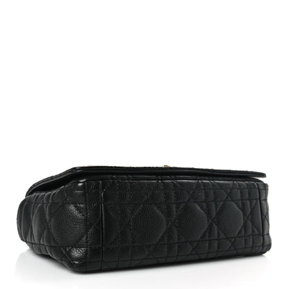 Christian Dior Calfskin Cannage Small Caro Bag Black 4 of 9