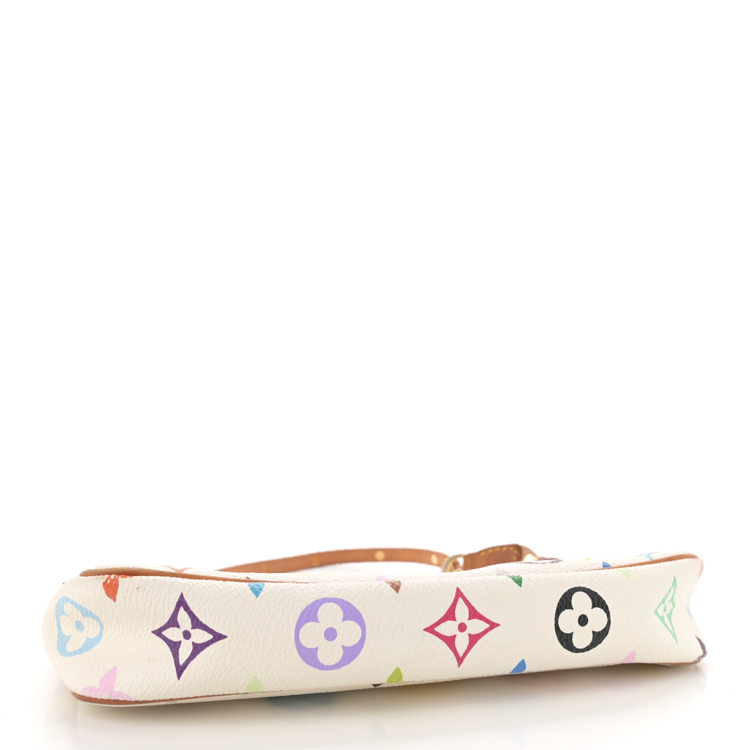 Louis Vuitton Monogram Multicolor Pochette Accessories White 4 of 10