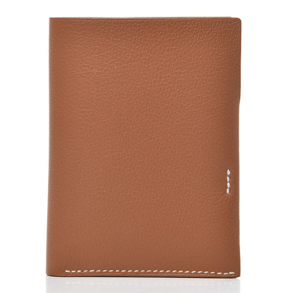 Hermes Evercolor Lizard Citadelle Touch Wallet Gold Ombre 3 of 9