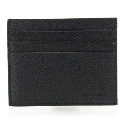 Prada Saffiano Card Case Nero Black 1 of 5