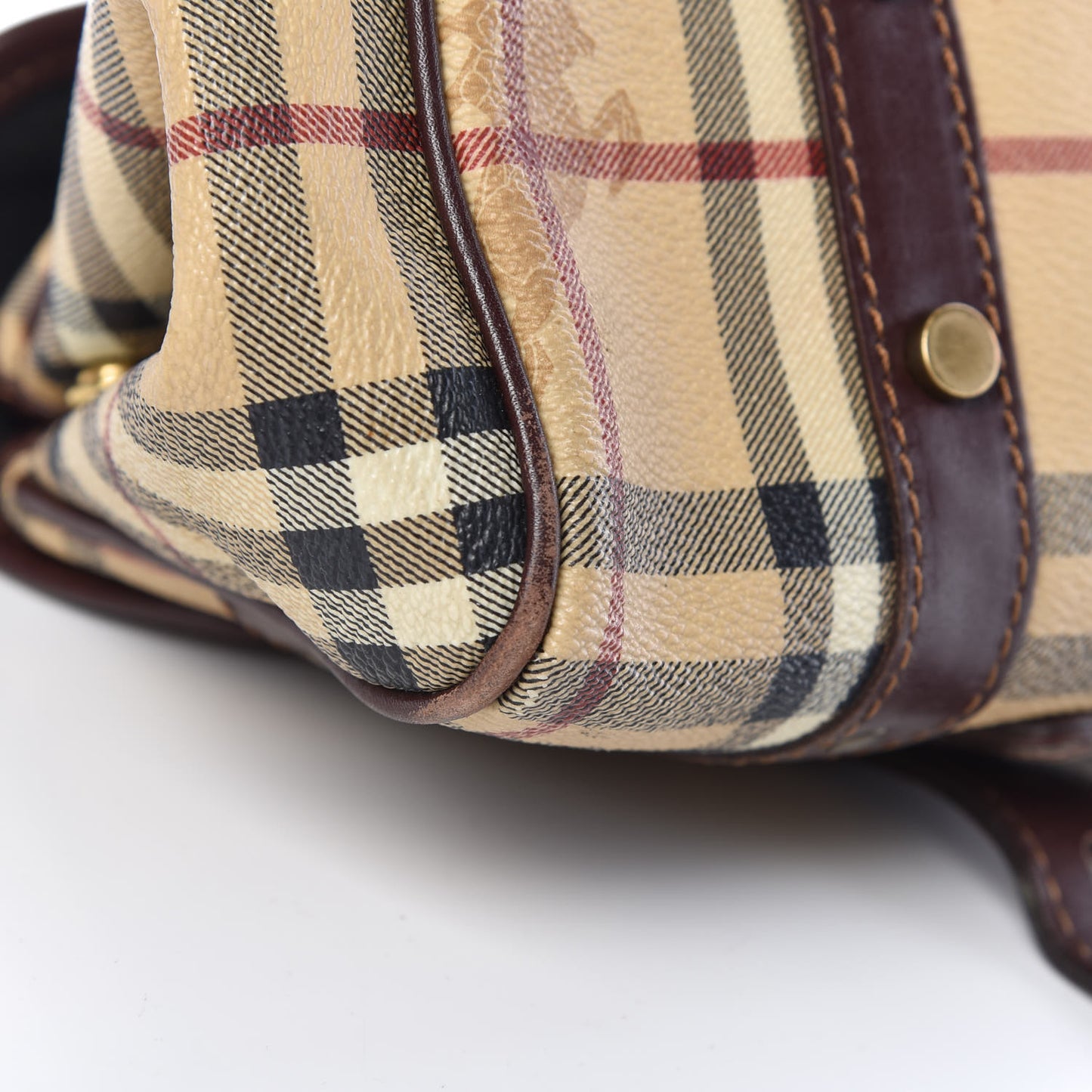 Haymarket Check Buckle Satchel