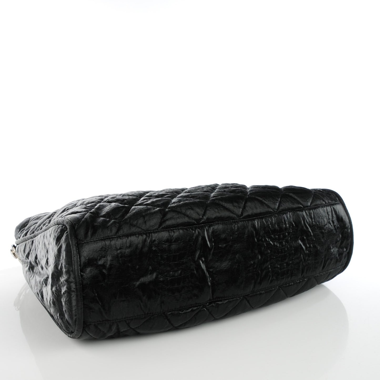 Nylon Quilted Le Marais Hobo Black