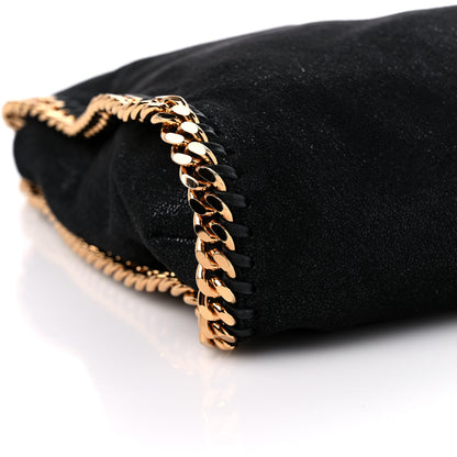 Stella McCartney Shaggy Deer Falabella Fold Over Tote Black 7 of 8