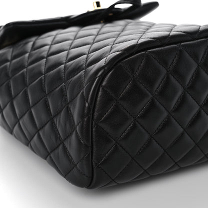 Chanel Lambskin Quilted Small Urban Spirit Backpack Black 8 of 10