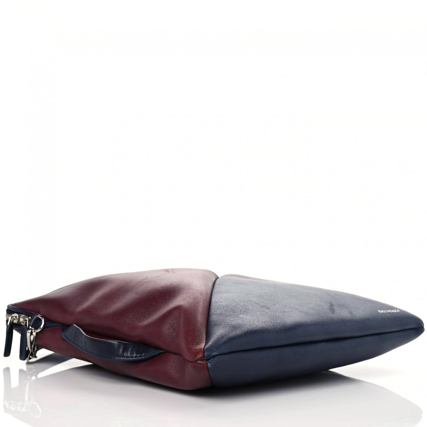 Agneau S Cushion Square AJ Crossbody Dark Night Red