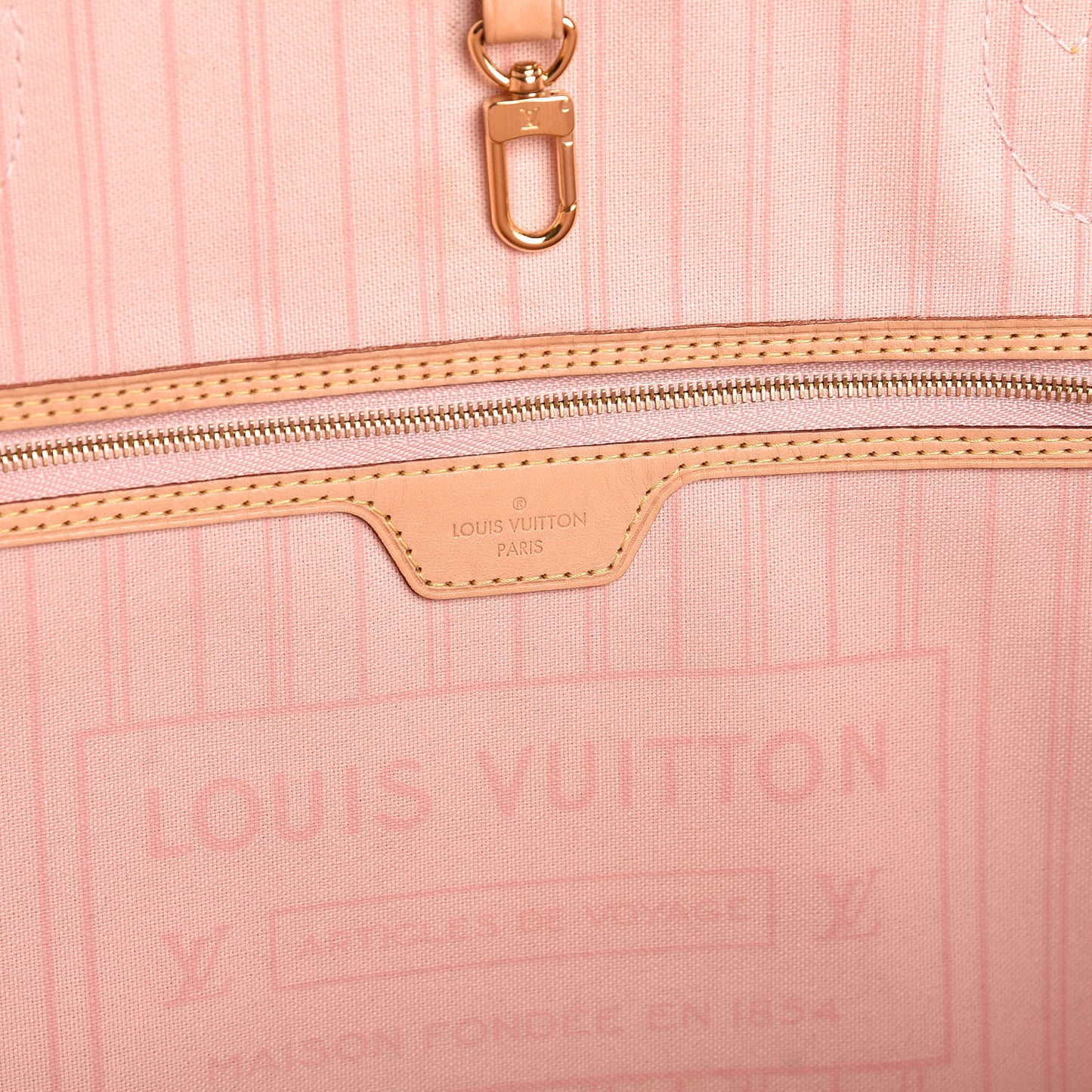 Damier Azur Neo Neverfull GM Rose Ballerine