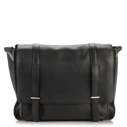 Hermes Taurillon Clemence Steve 37 Black 1 of 8