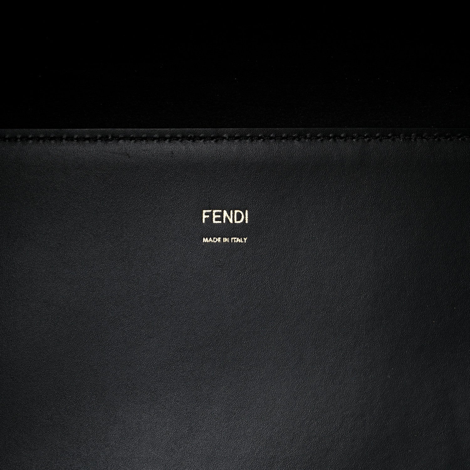 Fendi Vitello King Plexiglass Medium Fendi Sunshine Shopper Tote Black 6 of 18