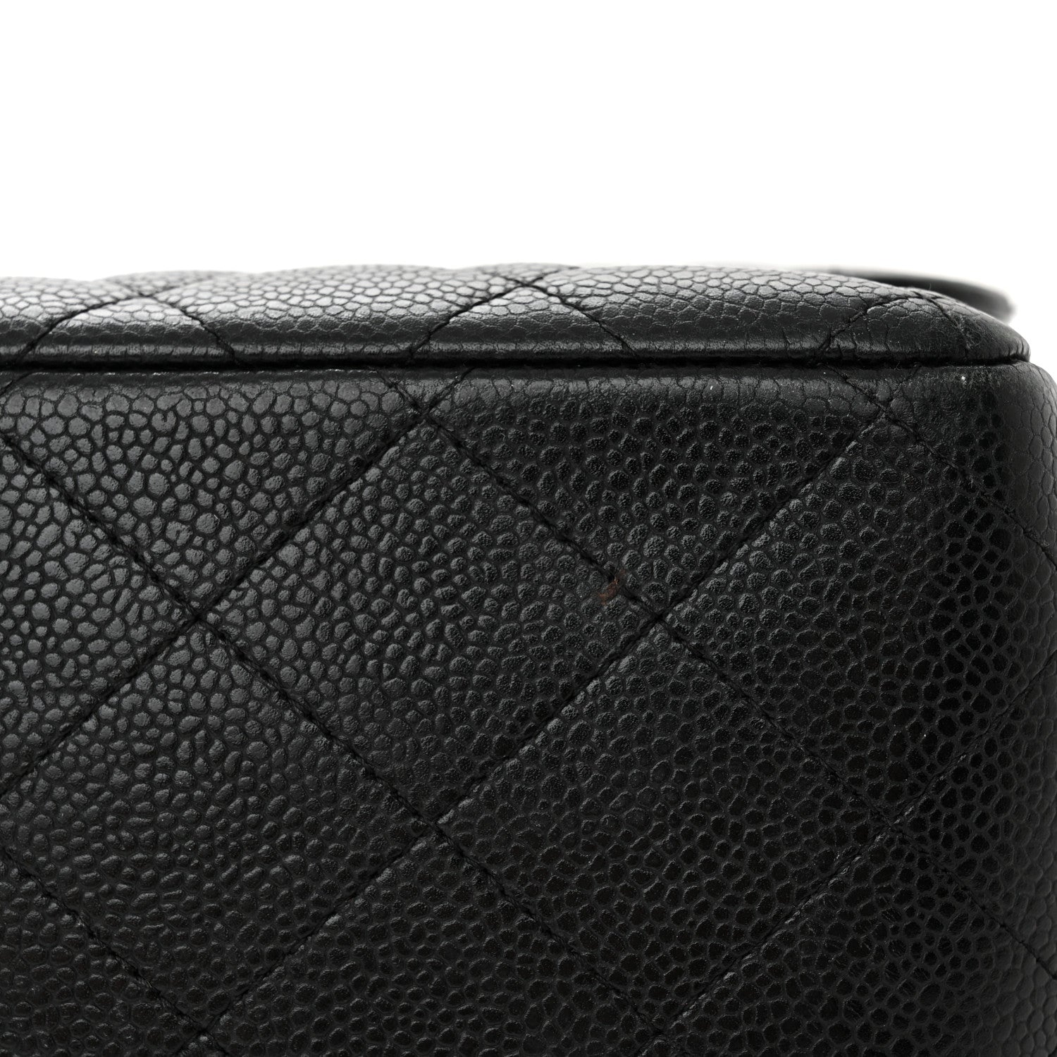 Chanel Caviar Quilted Jumbo Double Flap Black 16 of 18