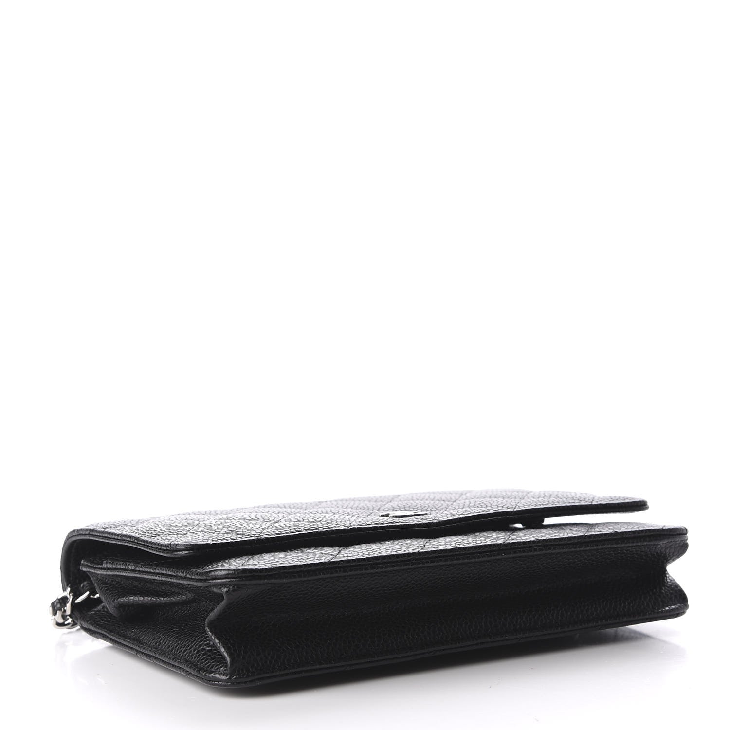 Chanel Caviar Quilted Wallet On Chain WOC Black 4 of 9