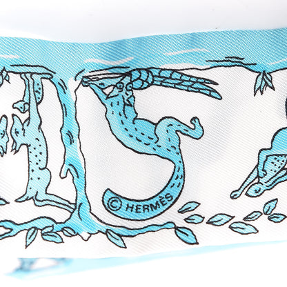 Hermes Silk Alphabet Twilly 3 of 3