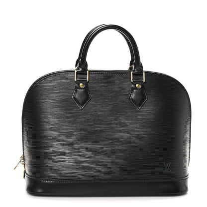 Louis Vuitton Epi Alma PM Black 1 of 9