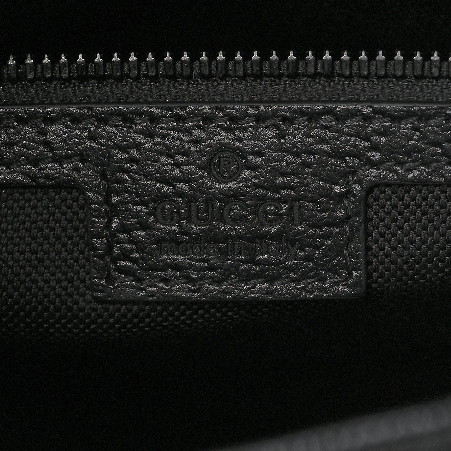Textured Dollar Calfskin Web Monochrome Large Diana Tote Bag Black
