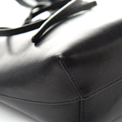 Mansur Gavriel Calfskin Mini Mini Bucket Bag Black Flamma 9 of 16