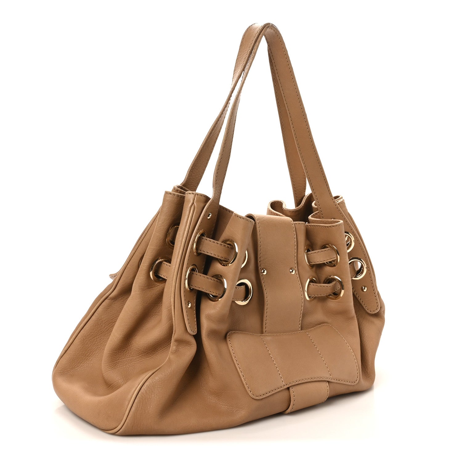 Jimmy Choo Calfskin Ramona Nude 1820603 – FASHIONPHILE