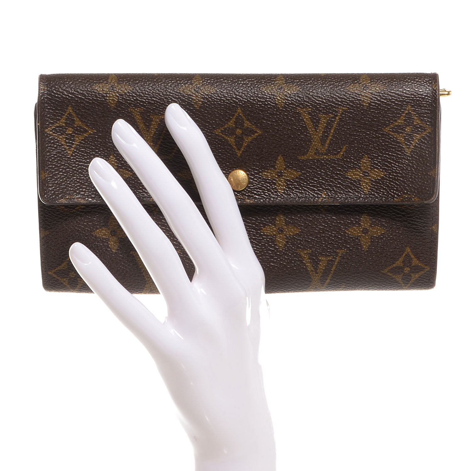 Louis Vuitton Monogram Sarah Wallet 2 of 7