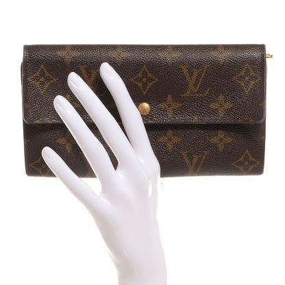 Louis Vuitton Monogram Sarah Wallet 2 of 7