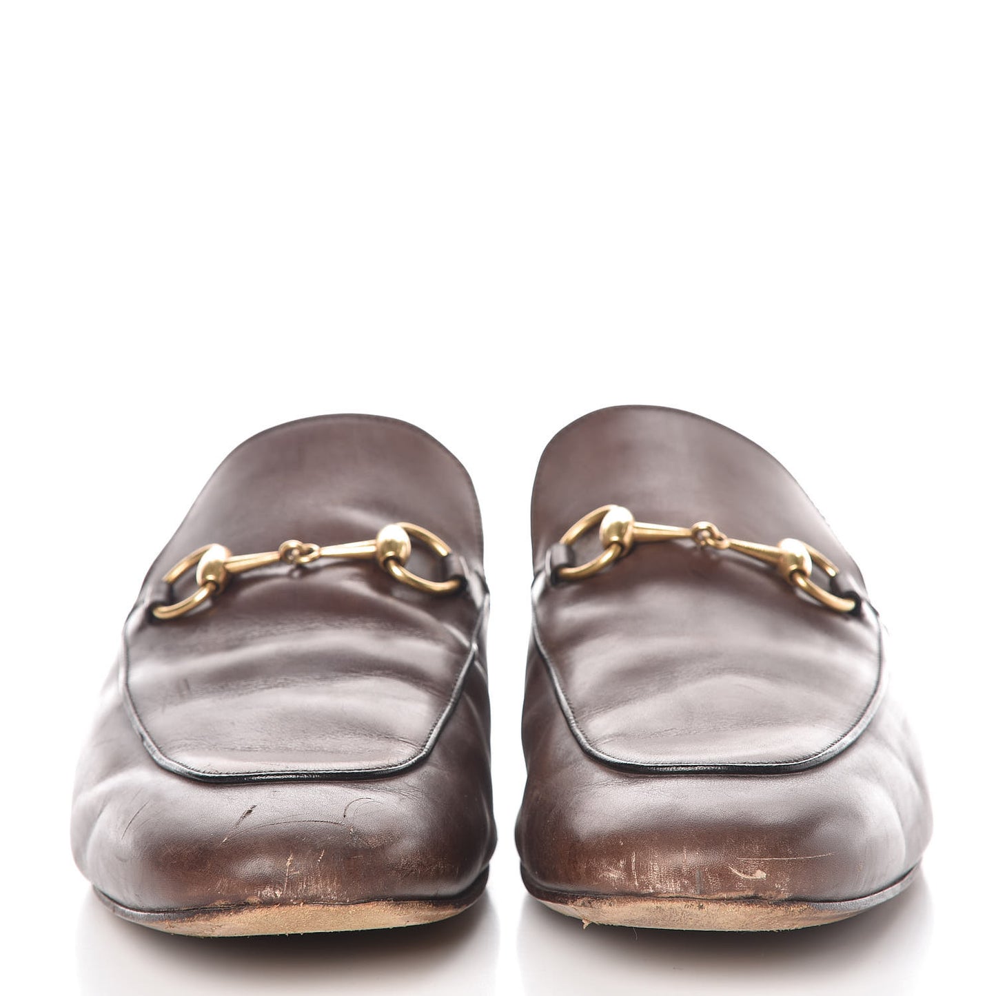 Calfskin Mens Princetown Slippers 11 Fondente Brown