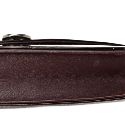 Chanel Patent Coco Cabas Wallet On Chain WOC Burgundy 21 of 24