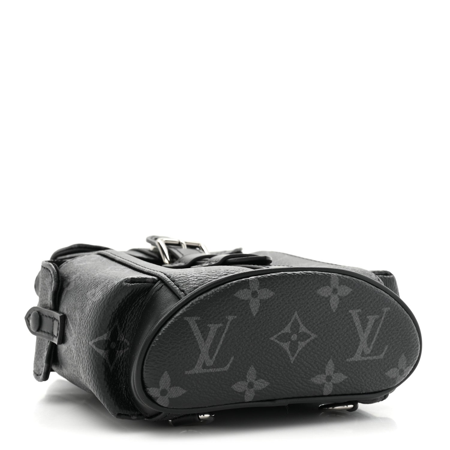 Louis Vuitton Monogram Eclipse Nano Christopher Backpack Black 4 of 9