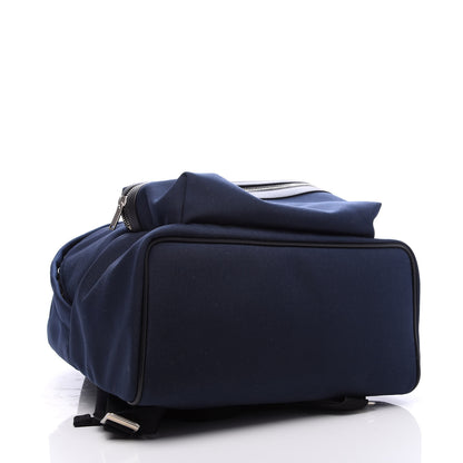 Saint Laurent Canvas City Backpack Navy 3 of 9