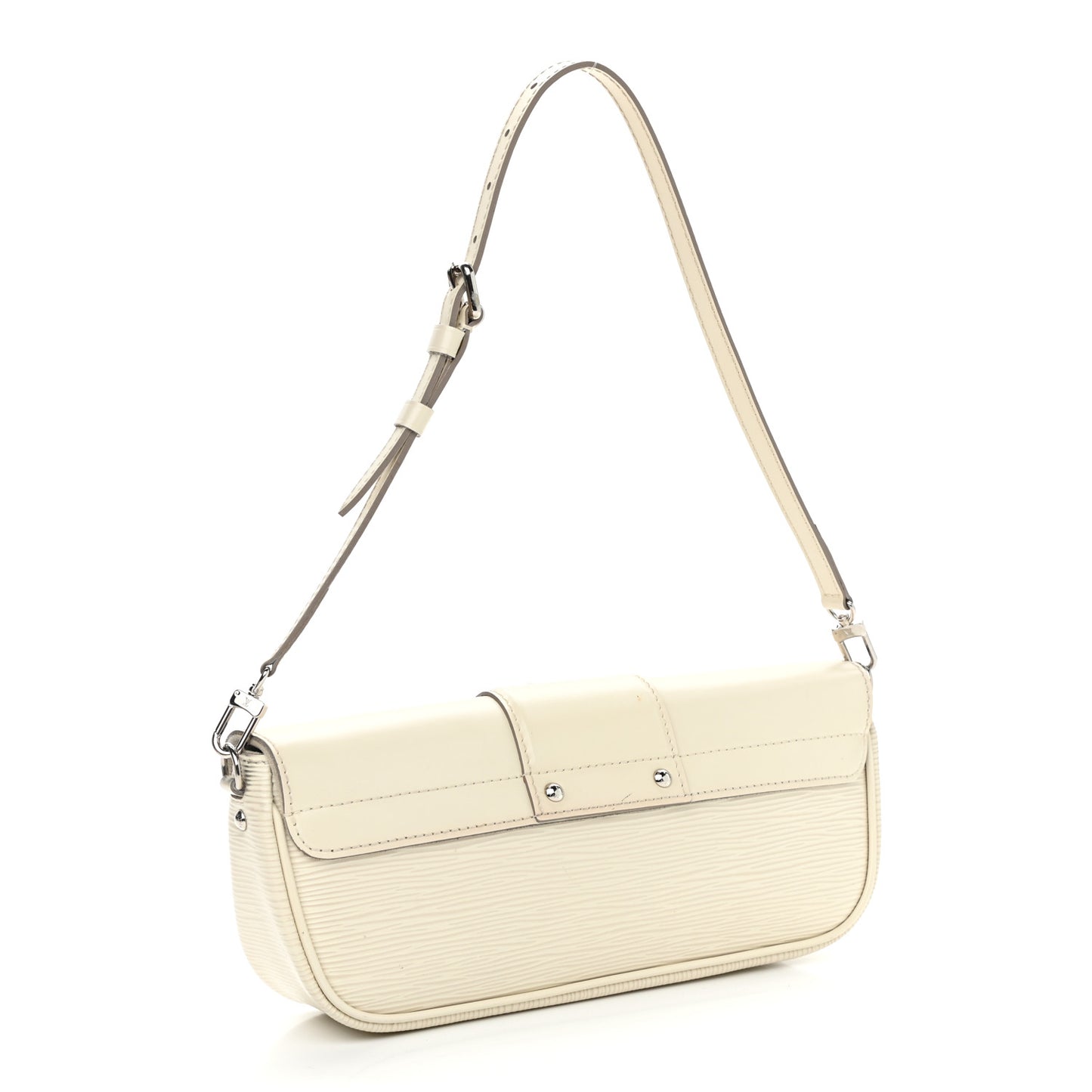 Epi Montaigne Clutch Ivory