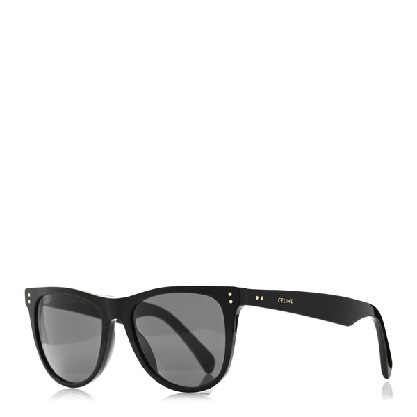 Celine Acetate Polarized Square Sunglasses CL40088I Black 1791417