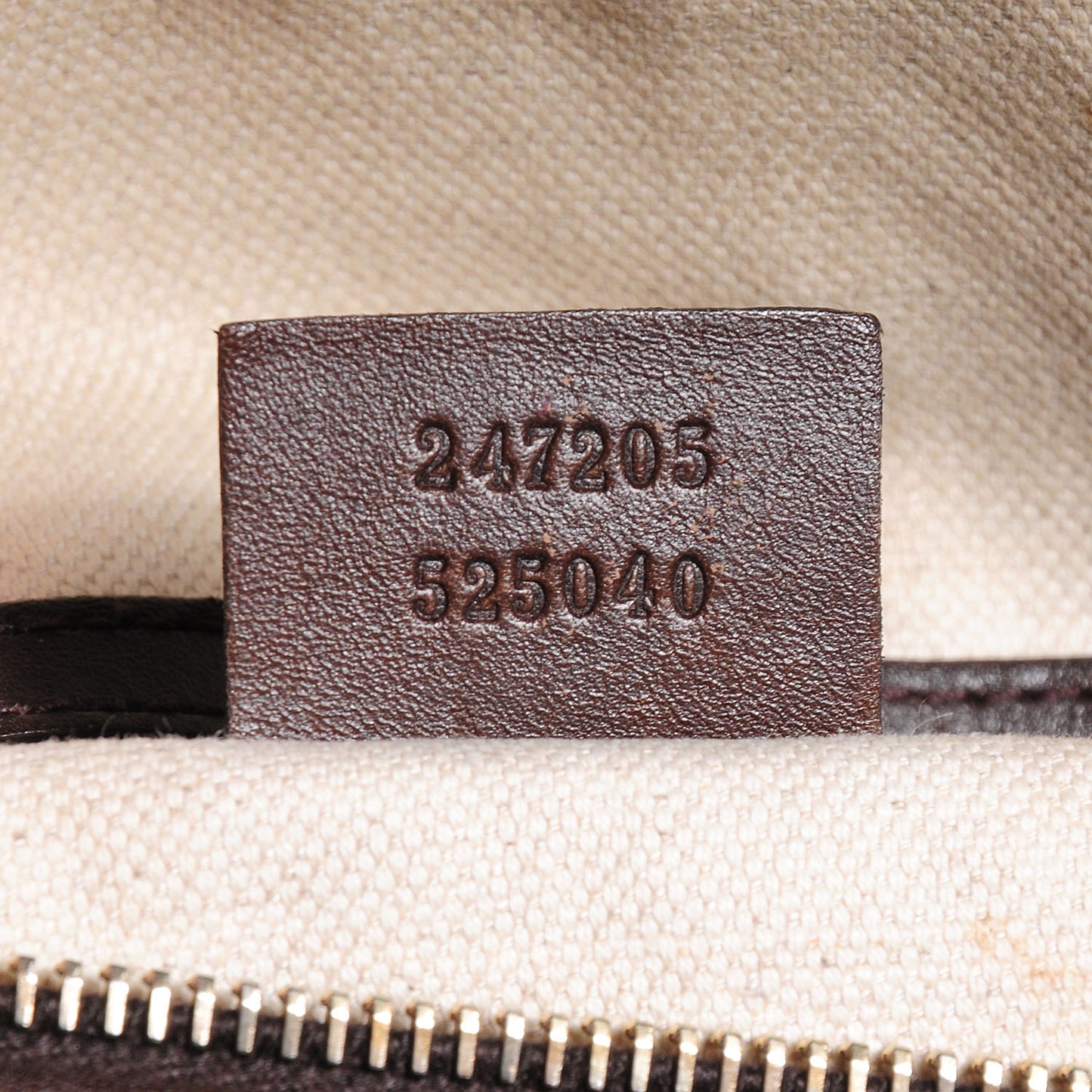 Monogram Selleria Calfskin Vintage Web Medium Boston Beige Ebony Cocoa