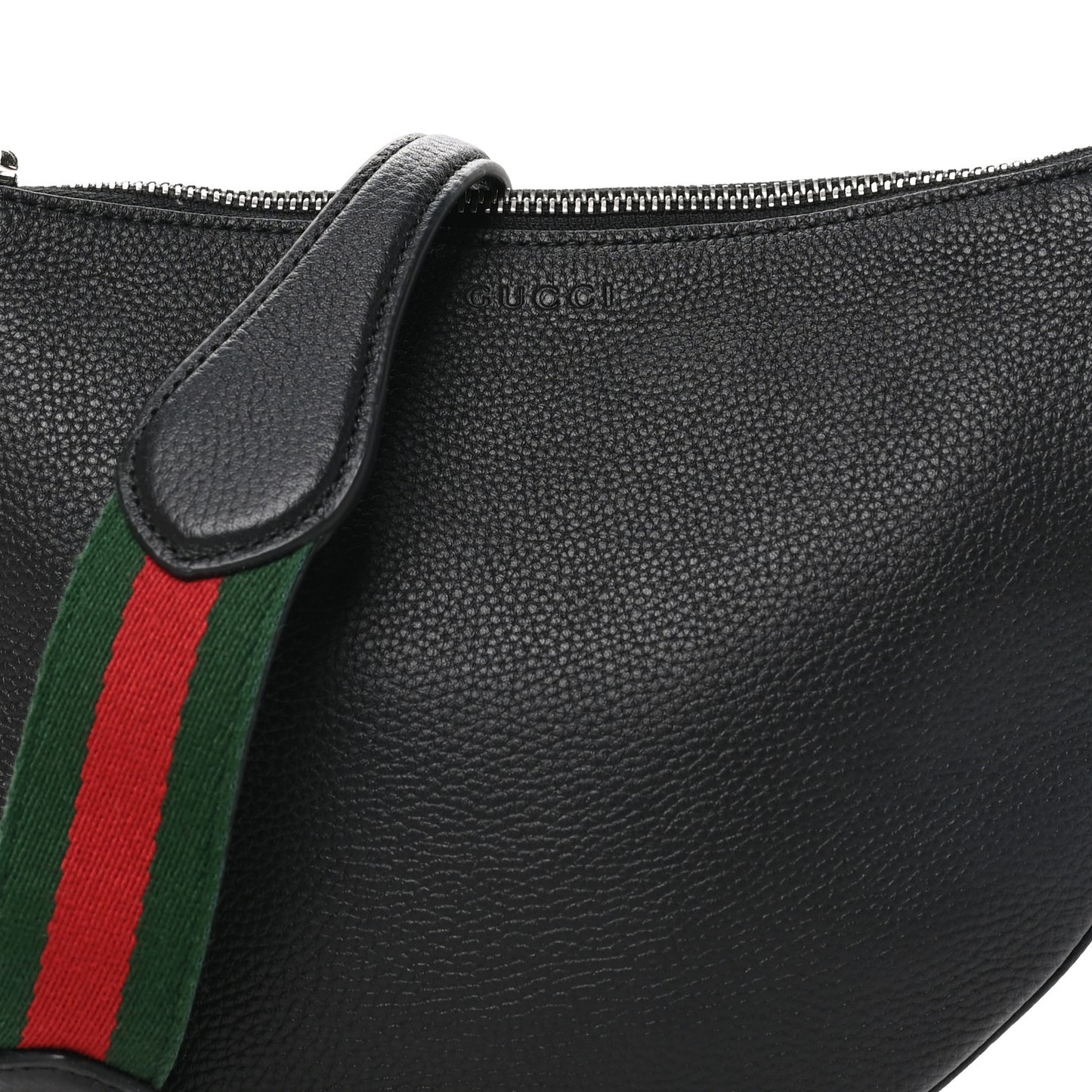 Pebbled Calfskin Mini B Shoudler Bag Black