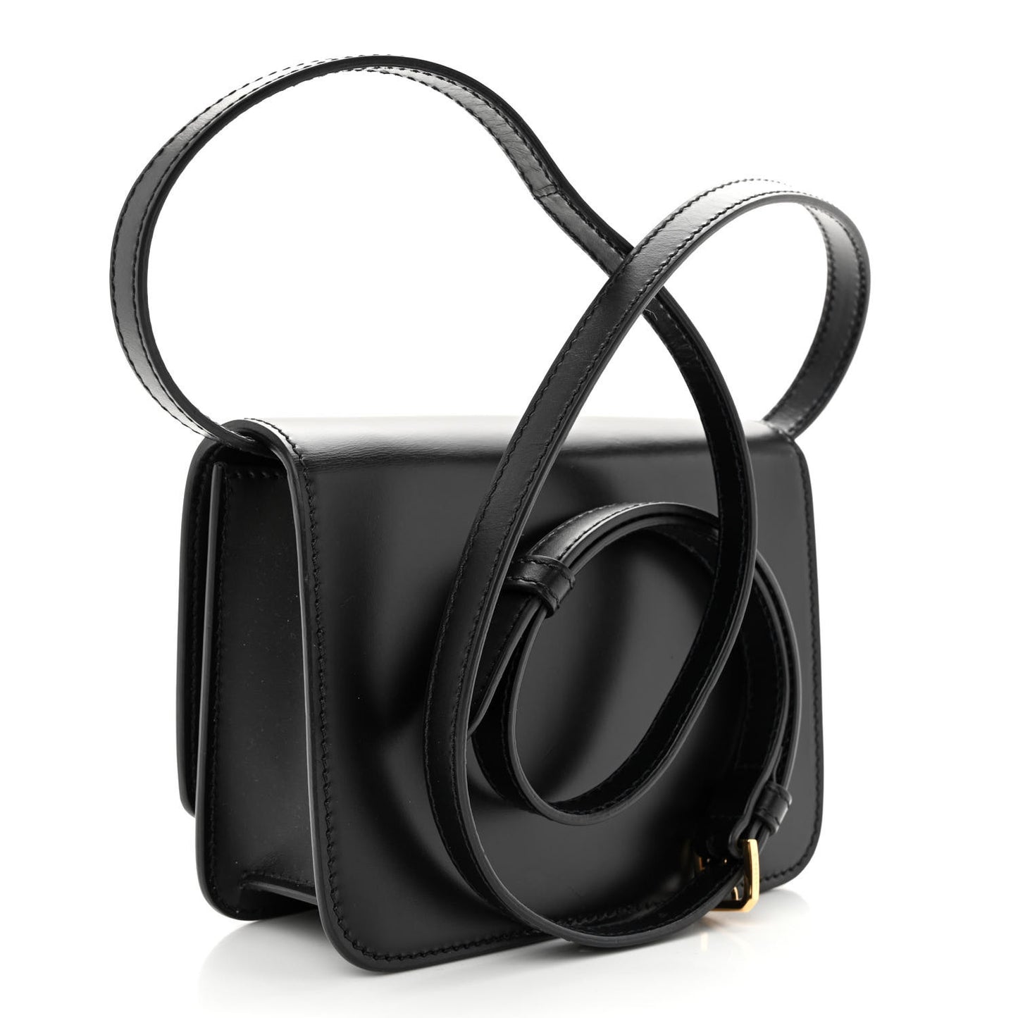 Calfskin Small TB Bag Black