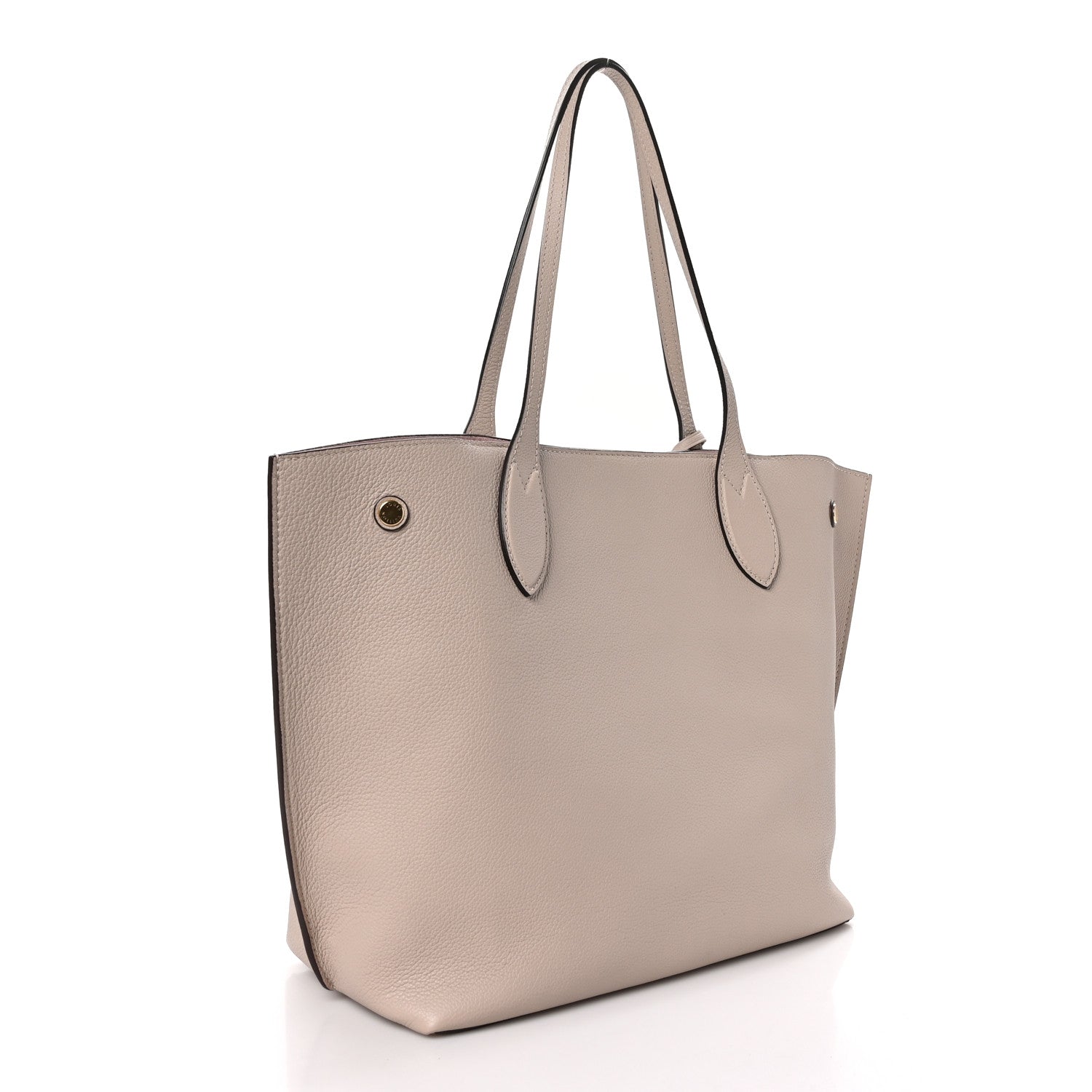 Louis Vuitton Calfskin Lockme Go Tote Greige 3 of 9