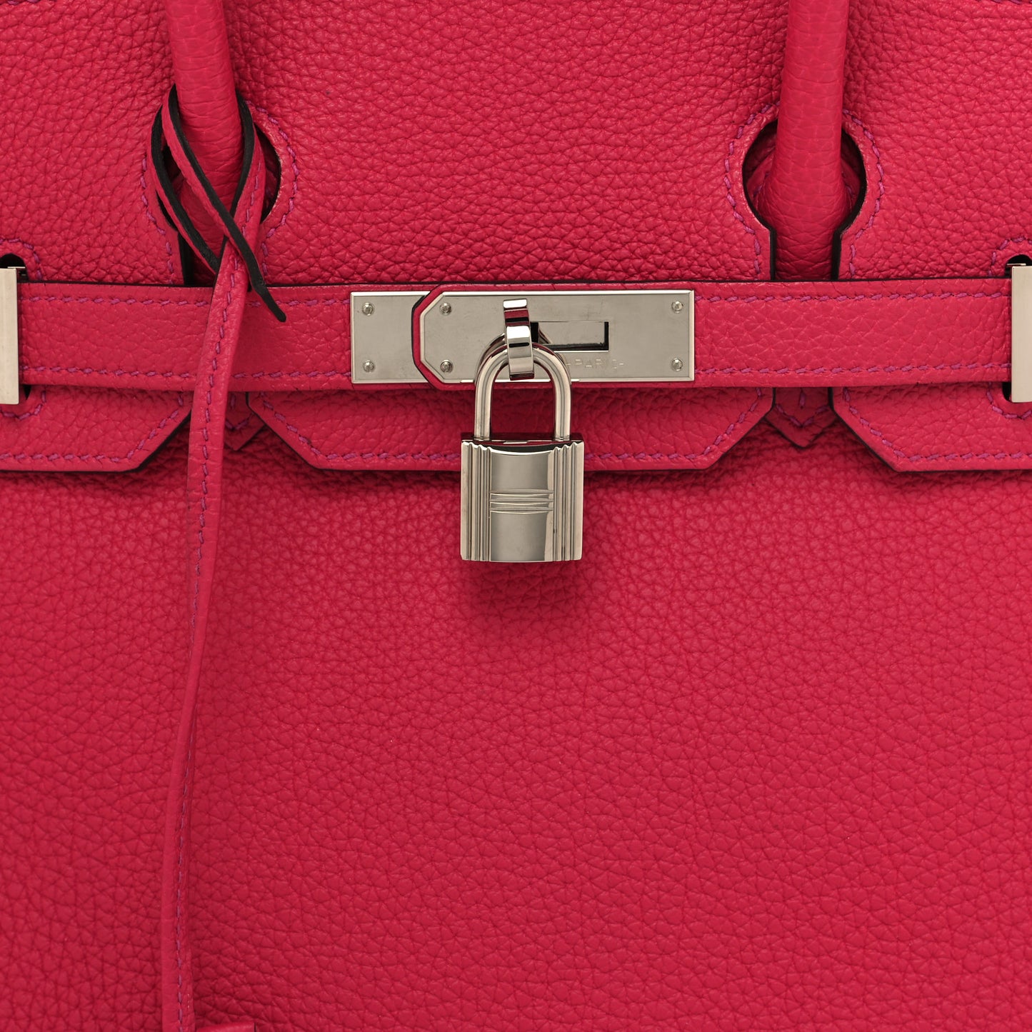 Togo Horseshoe Birkin 30 Rose Mexico Rose Pourpre