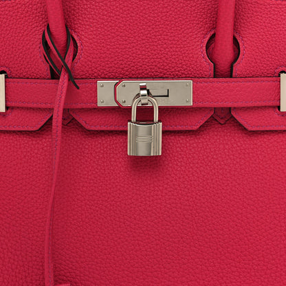 Hermes Togo Horseshoe Birkin 30 Rose Mexico Rose Pourpre 8 of 12