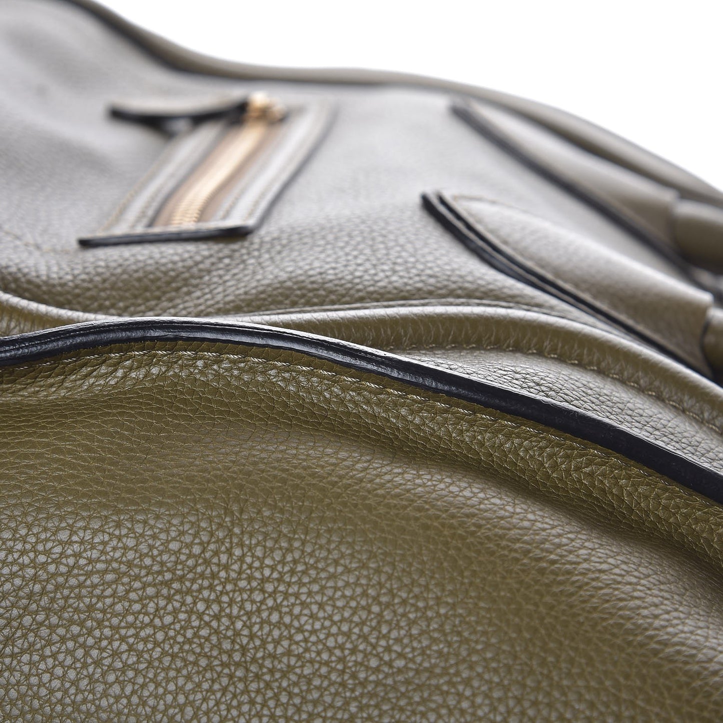 Drummed Calfskin Mini Luggage Jungle