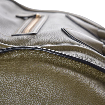Celine Drummed Calfskin Mini Luggage Jungle 14 of 14