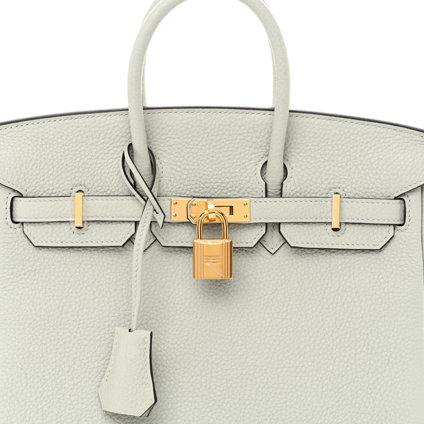 Togo Birkin 25 Gris Neve
