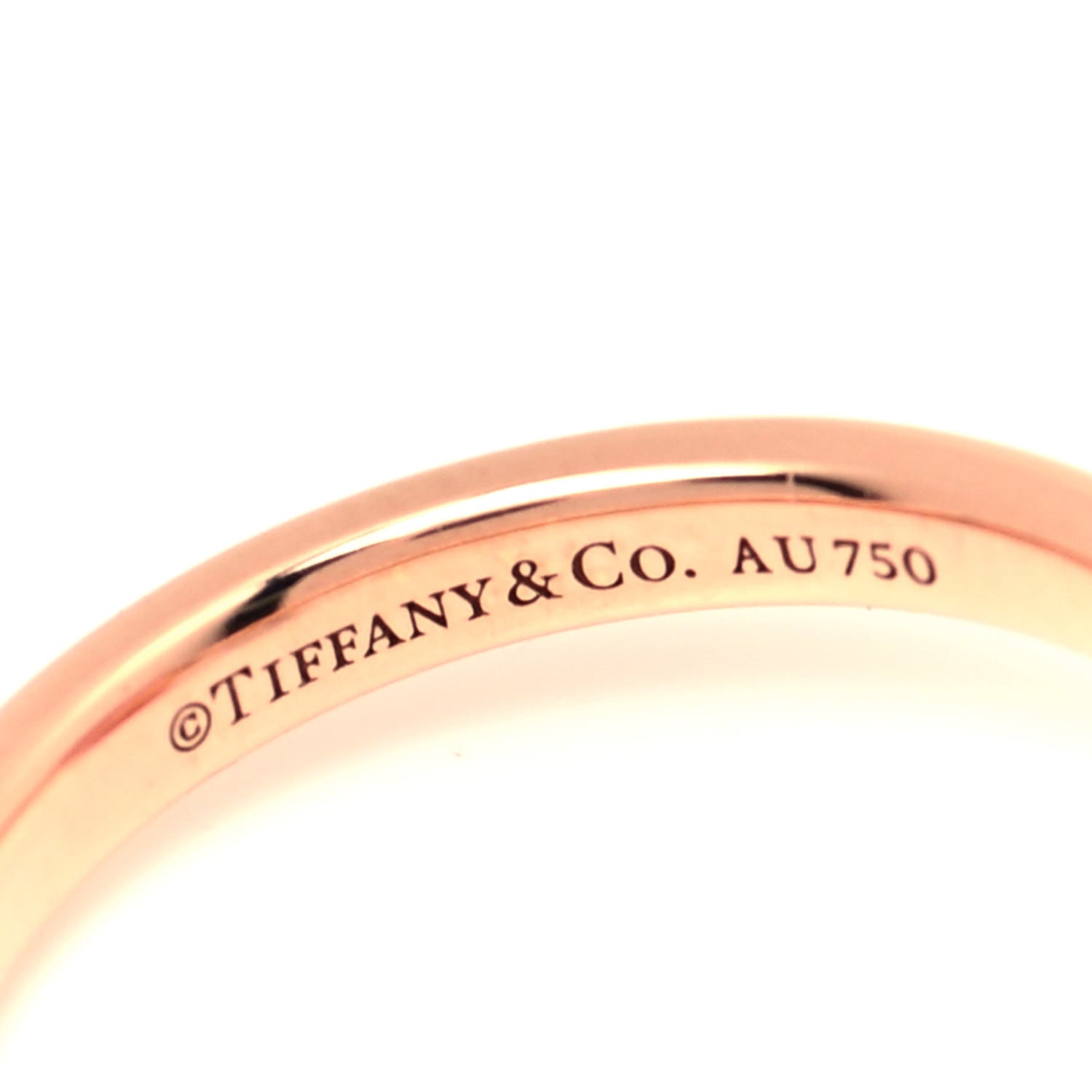 Tiffany 18K Rose Gold Rose Quartz HardWear Ball Ring 47 4 4 of 5