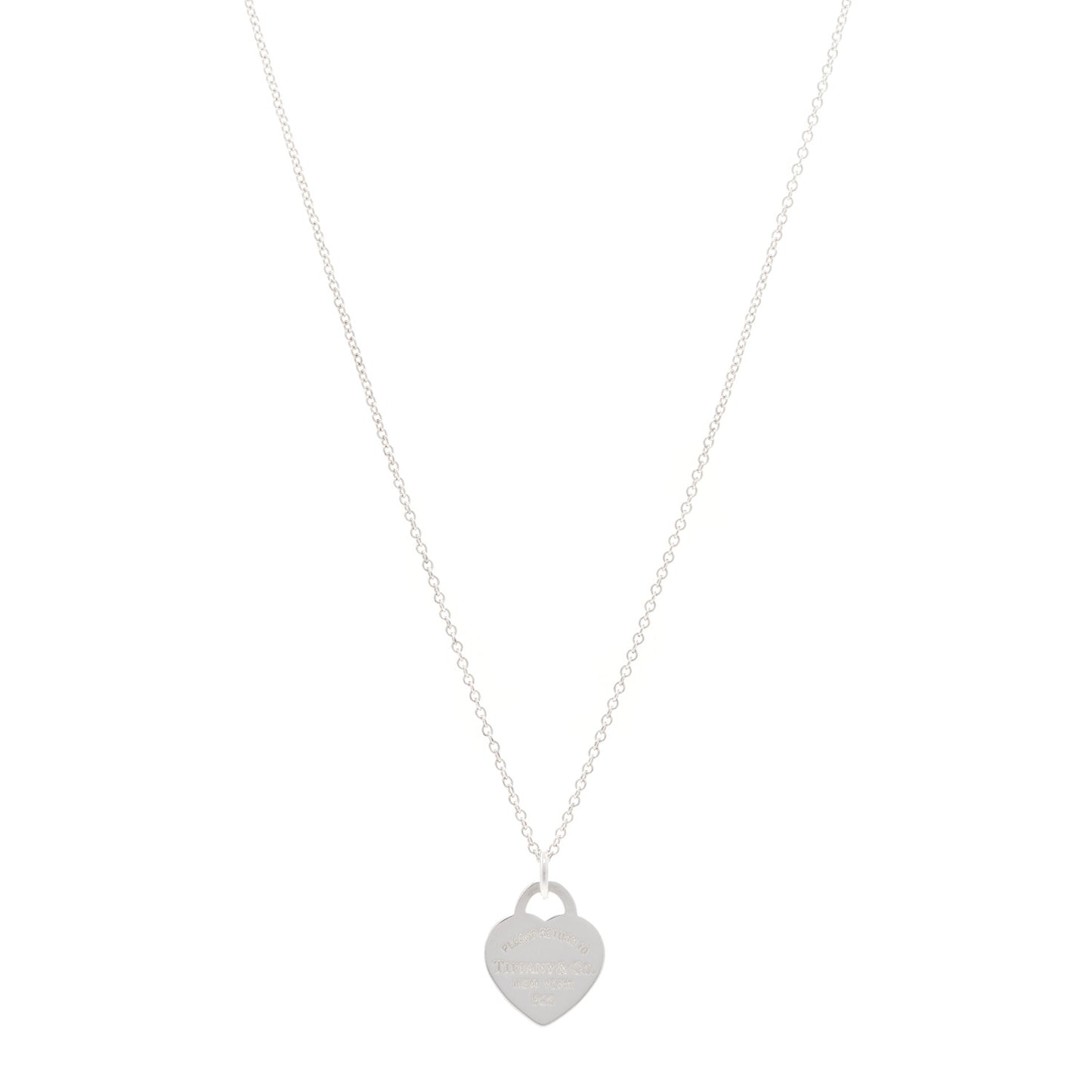 Sterling Silver Small Return To Tiffany Heart Pendant Necklace