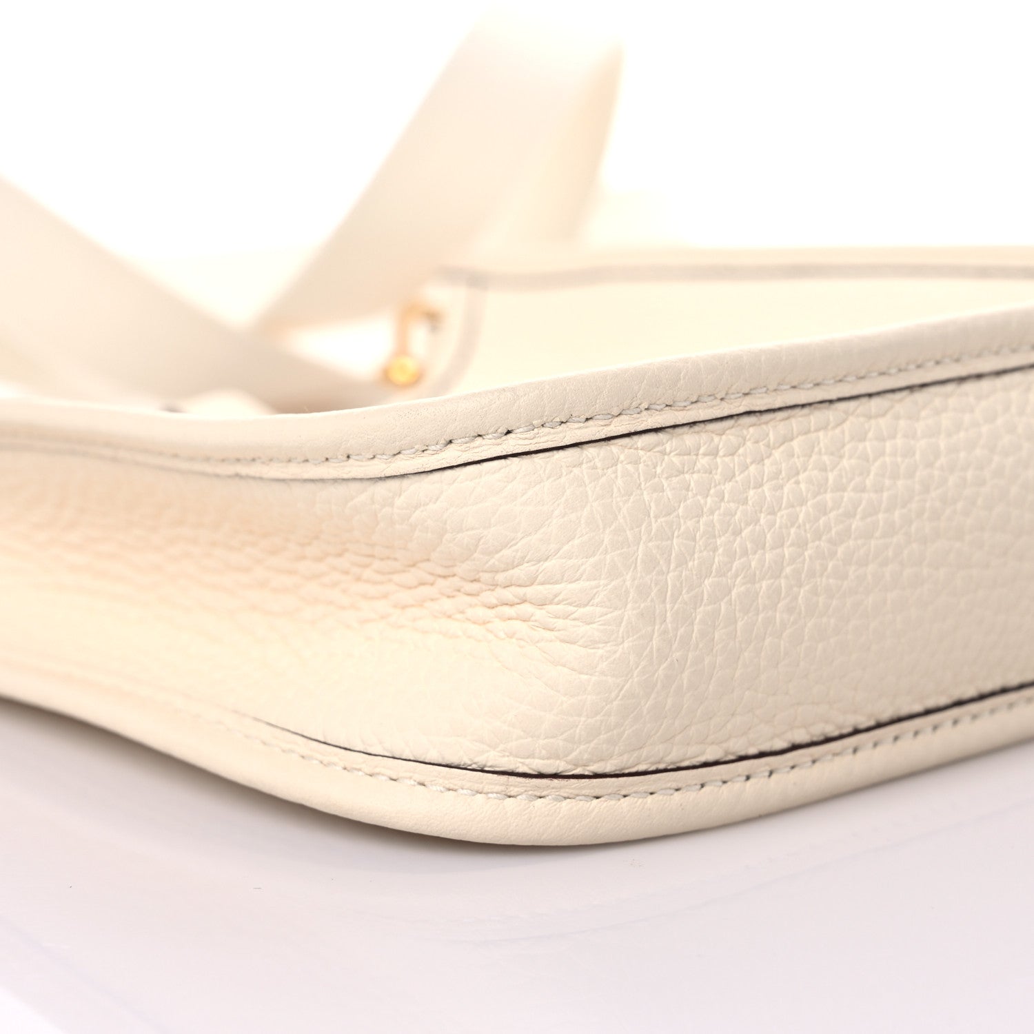Hermes Taurillon Clemence Amazone Evelyne TPM Nata Craie 8 of 10